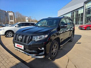 2018 Toyota Land Cruiser Prado 150 Series Рестайлинг 2, чёрный, 4950000 рублей, вид 2