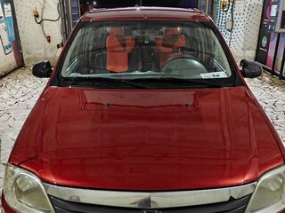 2011 Renault Logan I Рестайлинг, красный, 330000 рублей, вид 3