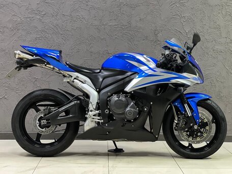 2007 Honda CBR 600RR, синий, 680000 рублей, вид 1