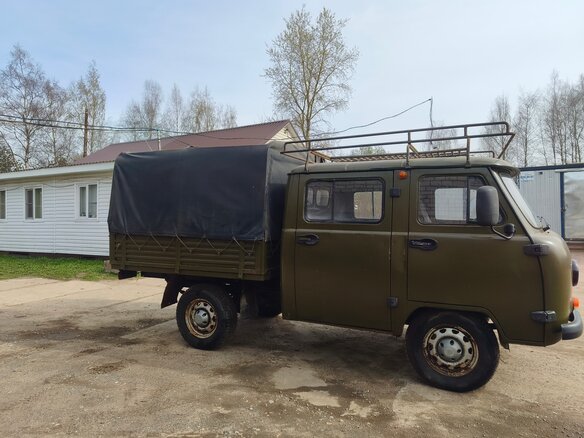 2014 УАЗ 3909, зелёный, 500000 рублей - вид 2