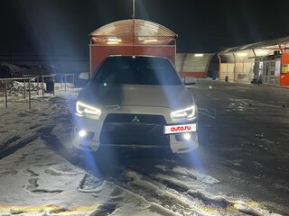 2008 Mitsubishi Lancer X, белый, 800000 рублей, вид 2