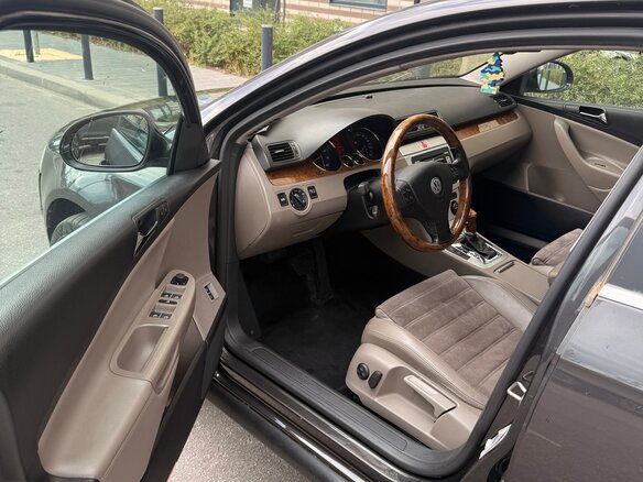 2008 Volkswagen Passat B6, чёрный - вид 10