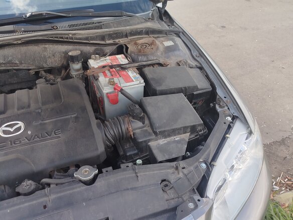 2004 Mazda 6 I (GG), серый - вид 11