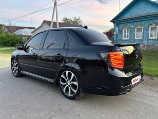 2014 Lada (ВАЗ) Granta I, чёрный, 420000 рублей, вид 5