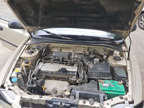 2006 Hyundai Accent ТагАЗ II, бежевый, 520000 рублей - вид 9
