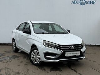 2024 Lada (ВАЗ) Vesta I Рестайлинг (NG), белый, 950000 рублей, вид 3