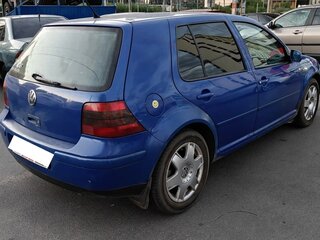 1998 Volkswagen Golf IV, голубой, 238000 рублей, вид 5