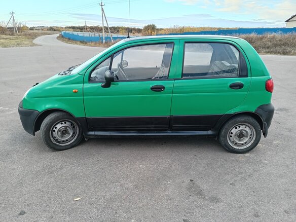 2008 Daewoo Matiz Best I Рестайлинг, зелёный, 175000 рублей - вид 2