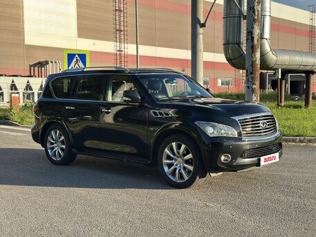 2013 Infiniti QX80 I, чёрный, 2200000 рублей, вид 1