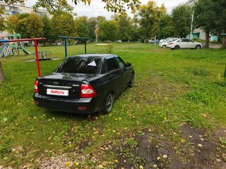 2007 Lada (ВАЗ) Priora I, чёрный, 190000 рублей, вид 4