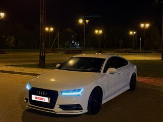 2015 Audi A7 I (4G) Рестайлинг, белый, 2499000 рублей, вид 4