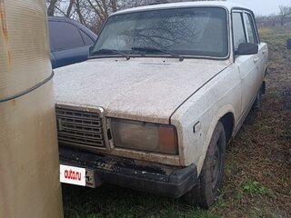 2007 Lada (ВАЗ) 2107, белый, 120000 рублей, вид 1