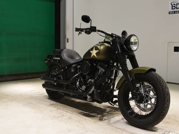 2016 Harley-Davidson Softail Slim, зелёный, 1160000 рублей - вид 2