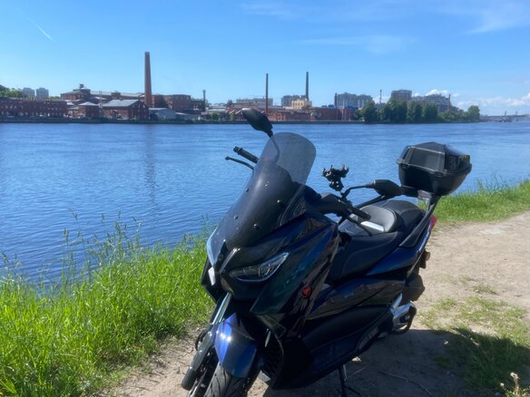 2024 VMC (Vento) XMAX 250, синий, 250000 рублей