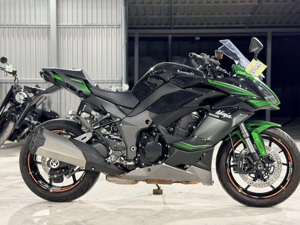 2023 Kawasaki Ninja 1000 SX, зелёный, 1280000 рублей - вид 8