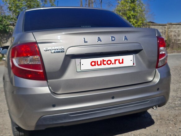 2022 Lada (ВАЗ) Granta I Рестайлинг, серый, 860000 рублей - вид 1