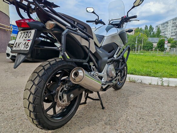 2012 Honda NC 700X, серебристый, 480000 рублей - вид 5