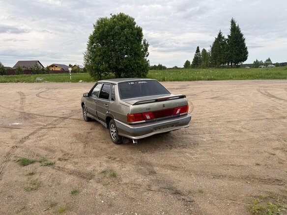 2002 Lada (ВАЗ) 2115, серый - вид 4