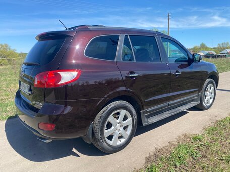 2008 Hyundai Santa Fe II, фиолетовый, 890000 рублей, вид 4