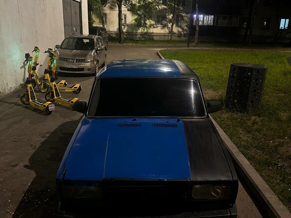 2007 Lada (ВАЗ) 2107, синий - вид 3