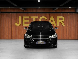 2021 Mercedes-Benz S-Класс 450 Long 4MATIC VII (W223), чёрный, 9150000 рублей, вид 2