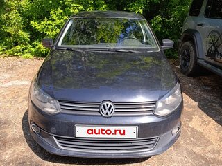 2011 Volkswagen Polo V, чёрный, 580000 рублей, вид 1