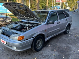 2008 Lada (ВАЗ) 2114, серебристый, 90000 рублей, вид 1