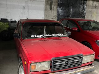 2007 Lada (ВАЗ) 2107, красный, 120000 рублей, вид 3