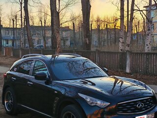 2009 Infiniti FX35 II (S51), чёрный, 1300000 рублей, вид 2