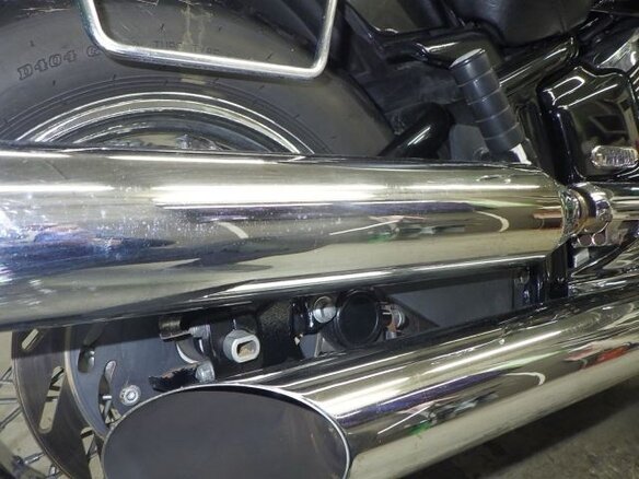 2009 Yamaha XVS1100, чёрный, 525000 рублей - вид 7