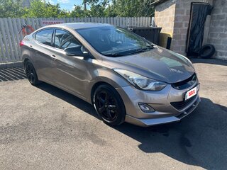 2013 Hyundai Elantra V (MD), коричневый, 930000 рублей, вид 2