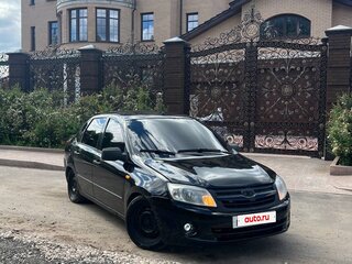 2013 Lada (ВАЗ) Granta I, чёрный, 225000 рублей, вид 2