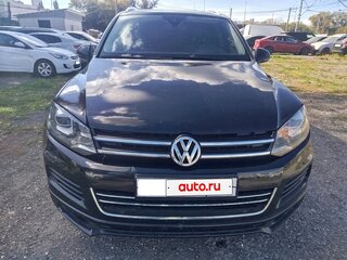 2014 Volkswagen Touareg II, чёрный, 1805000 рублей, вид 2