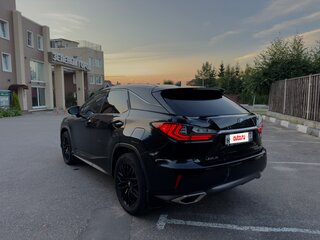 2016 Lexus RX 200t IV, чёрный, 3520000 рублей, вид 4