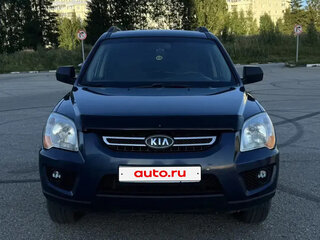 2008 Kia Sportage II Рестайлинг, синий, 915000 рублей, вид 3