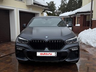 2020 BMW X6 40i III (G06), серый, 8000000 рублей, вид 2