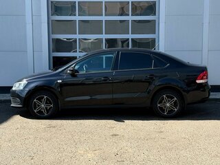 2012 Volkswagen Polo V, чёрный, 642000 рублей, вид 2