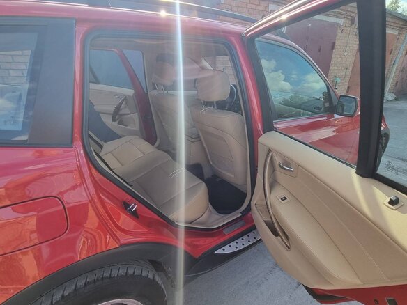2007 BMW X3 30i I (E83) Рестайлинг, красный, 1269000 рублей - вид 8