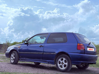 1996 Volkswagen Golf III, синий, 100000 рублей, вид 4