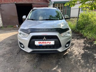 2014 Mitsubishi ASX I Рестайлинг, серебристый, 1150000 рублей, вид 4