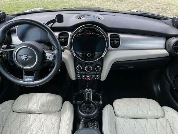 2021 Mini Hatch JCW III (F55/F56) Рестайлинг 2, синий - вид 11
