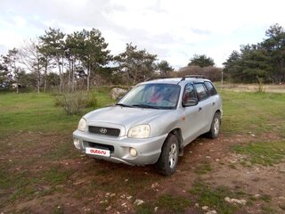 2002 Hyundai Santa Fe I, серый, 649000 рублей, вид 1