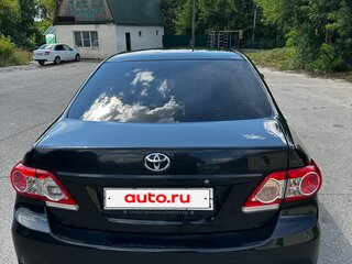 2010 Toyota Corolla X (E140, E150) Рестайлинг, чёрный, 850000 рублей, вид 4