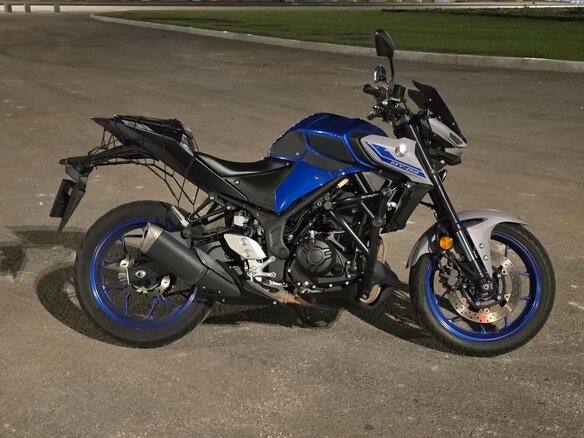 2021 Yamaha MT-03, синий, 600000 рублей - вид 5
