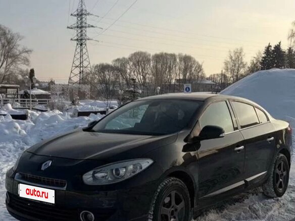2010 Renault Fluence I, чёрный, 620000 рублей