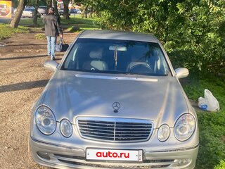 2003 Mercedes-Benz E-Класс 200 III (W211, S211), серебристый, 430000 рублей, вид 1
