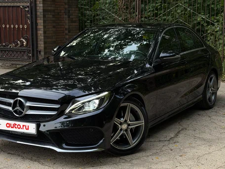 2015 Mercedes-Benz C-Класс 180 IV (W205), чёрный, 2350000 рублей, вид 3
