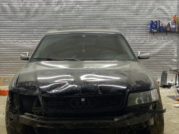 1995 Audi A8 I (D2), чёрный, 260000 рублей - вид 1