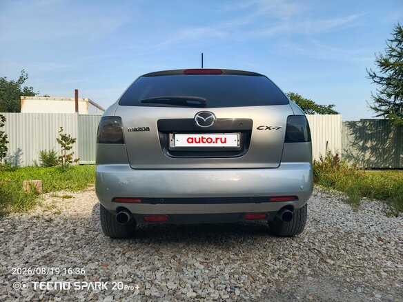 2008 Mazda CX-7 I, серебристый, 820000 рублей - вид 5