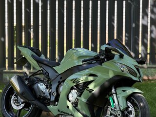2017 Kawasaki ZX-10R Ninja, зелёный, 1150000 рублей, вид 4